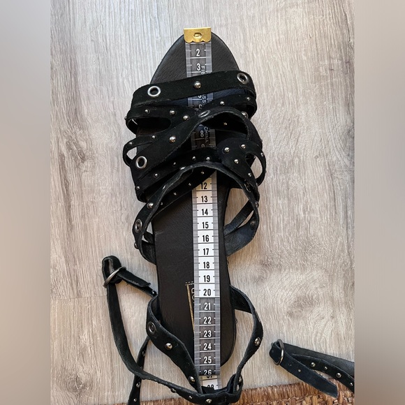 TopShop grommet and stud ankle strap sandal - Picture 6 of 10